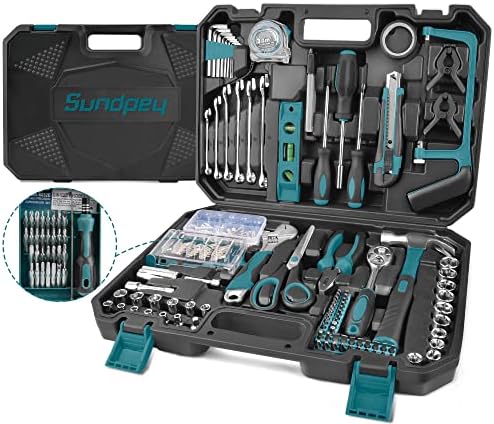 Kit de ferramentas domésticas de Sundpey 257 -PCS - conjunto de ferramentas de reparo automático doméstico Conjunto