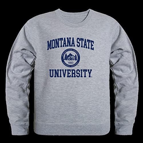 W Republic Montana State University Bobcats Seal Fleece Fleece Crewneck Sweethirts