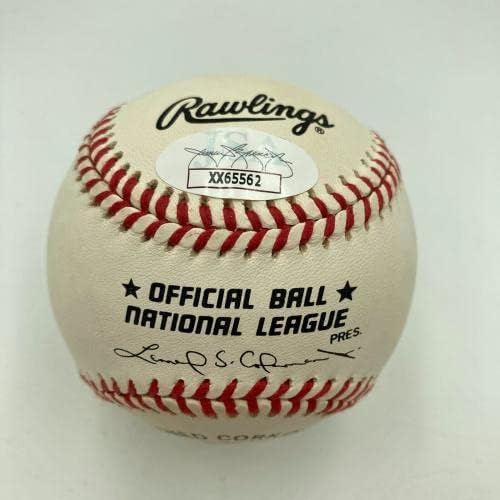 Linda Hank Aaron assinou a Liga Nacional Baseball JSA COA - Bolalls autografados