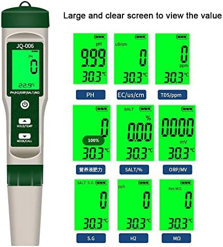 XIXIAN MULTIFUNCIONAL DIGITAL 10 E 1 TESTENTE DE QUALIDADE DE ÁGUA TESTOR PORTÁVEL PORTÁVEL DE ALTA ACIDADE QUALIDADE