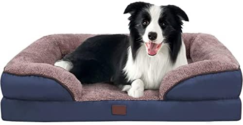 Grande sofá de camas de cachorro ortopédico