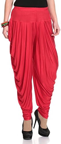 Legis viscose Relaxed Yoga Fitness Active and Dance Use calças dhoti para mulheres