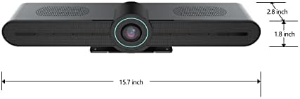 Toallin 4K AI Câmera de conferência com microfones e palestrante, sistema de videoconferência all-in-one para salas de reuniões,