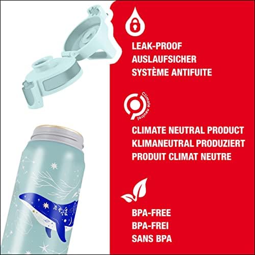 Sigg - garrafa de água infantil de alumínio - WMB One mergulho - Adequado para bebidas carbonatadas - à prova de vazamentos