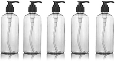 Recipientes de produtos de higiene pessoal de viagem de viagens de Yarnow 5pcs garrafas de bombas de bomba reabastecíveis garrafas