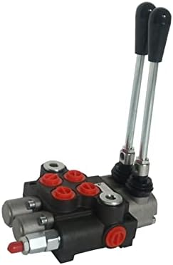 Válvula de controle hidráulica de 2 spool 13 GPM Válvula de controle direcional hidráulica Válvula ajustável para os tratores