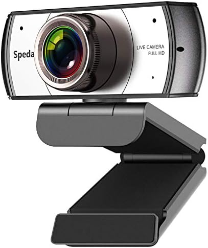 Spedal Wide angle Webcam, 120 graus de videoconferência Câmera de ensino remoto de ensino remoto, webcam de transmissão