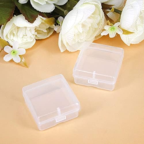 Anncus mini caixas de armazenamento de plástico transparente