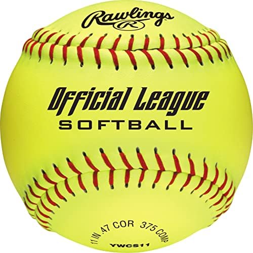 Rawlings YWCS11-Box6 YWCS11-11 Liga Oficial Recreativa Fastpitch