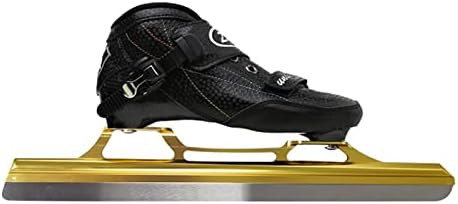 Sapatos de patins de gelo da Wraza Speed ​​- sapatos de patins de skate de gelo para crianças para crianças e adultos