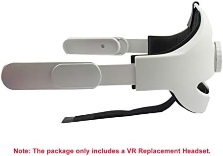Substituição para Oculus Quest 2 Headset de substituição confortável VR Bandada de cabeça clara para o fone de ouvido