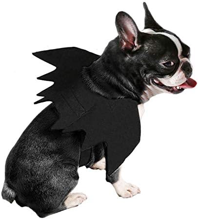 Boafig Halloween Pets Costume Dogs Cats Bat Wings Pet Hats Freshes Costumes Cosplay Dress)