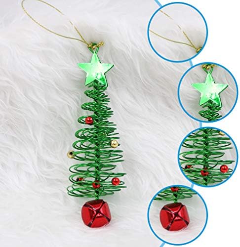 Ornamentos de pendura de Natal de Natal 1PCS Decorações de campainha de Natal