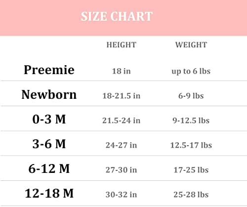 Fioukiay Preemie recém -nascida garotas roupas infantis infantis calças calças de macacão