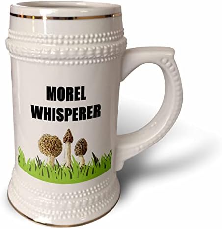 3drose Morel Whisperer - Funny Mushroom Foraging Forager Hunter. - 22 onças de caneca