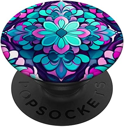 Blue Rink Blue azul azul -azul azul azul de ilustração turquesa Popsockets Swappable PopGrip