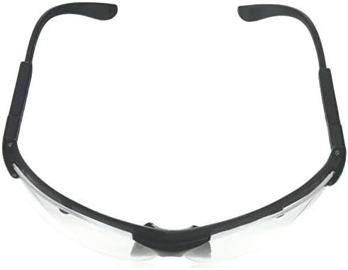 Radianos Revelação de óculos de tiro de segurança anti-capa, preto