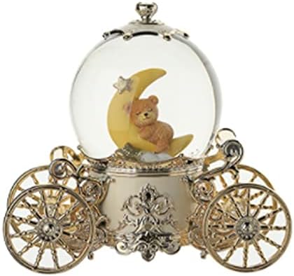 Dream Snowflake Crystal Ball Music Box Octave Box Night Light para enviar namorada presente de aniversário