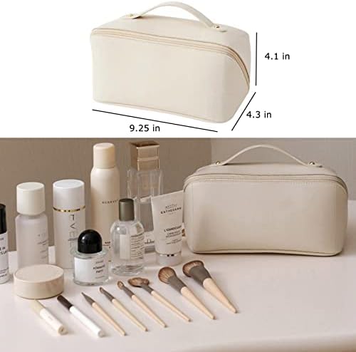Saco de cosméticos de viagem de grande capacidade Besdas, bolsa de maquiagem de armazenamento multifuncional, bolsa de maquiagem