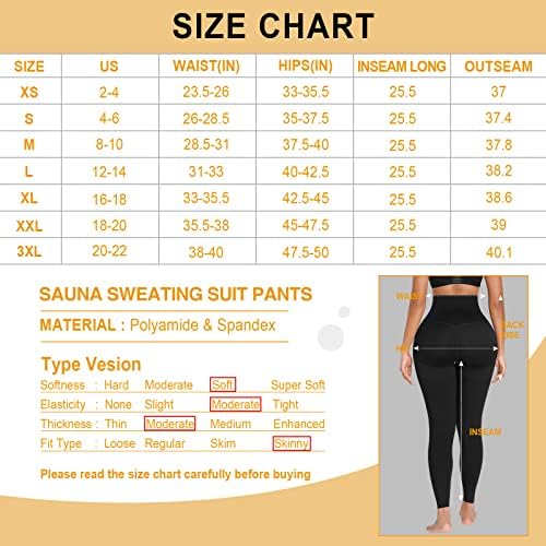 Feelnirl Sauna Shorts Para Mulheres Leggings de Treinador de Colo