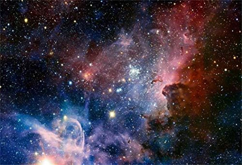 Afoto de 8x6ft nebulosa cenário cósmico Galáxia fotográfica Antecedentes de céu estrelado Sky Universo Espaço externo garoto menina