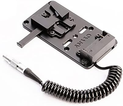 ANSSO 2 PIN V-MONTE BLUCH Placa do cabo de alimentação do cabo de alimentação para Z CAM E2 M4 S6 Câmera F8 F8
