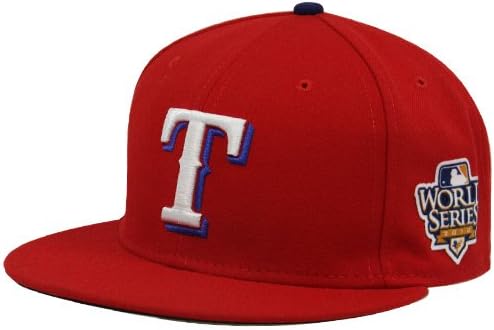 New Era Texas Rangers MLB10 World Series Alternate no campo 5950 Cap