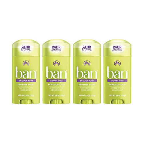 BANCH BOMCO Antiperspirante invisível de 24 horas fresco, desodorante sólido para mulheres e homens, proteção da umidade das