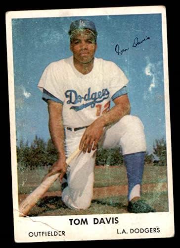1962 Bell Brand Dodgers # 12 Tommy Davis Los Angeles Dodgers Fair Dodgers