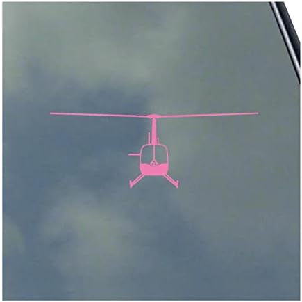 Robinson R44 Pilot Front Vinyl Sticker Decal Light Utility Helicopter Trainer