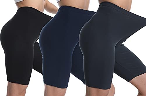 QYQ BIKER SHORTS PARA MULHERES - SHORTA ATLETÁRIO ATLÉTICA DE EXTEMENTO DE 8