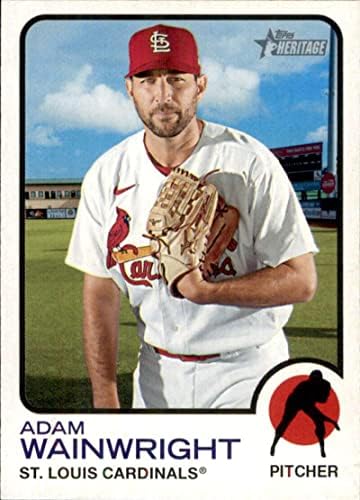 2022 Topps Heritage 42 Adam Wainwright St. Louis Cardinals MLB Baseball Base Trading Card