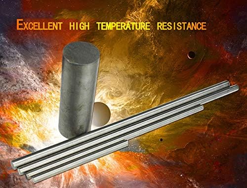 SQINAA Titanium redonda haste de titânio de titânio de titânio 70x100mm para indústrias aeroespaciais químicas de construção naval, 1 peças, 70x100mm