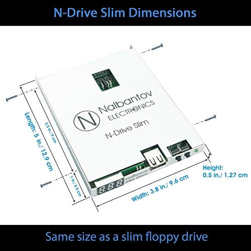 Nalbantov emulador de disco de disquete USB n-drive Industrial Slim para Battenfeld U9000 Injeção Moulder