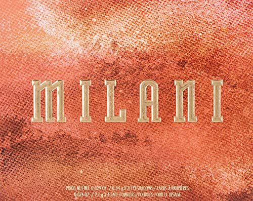 Milani All Inclusive Eye, Cheek & Face Palette, leve a médio