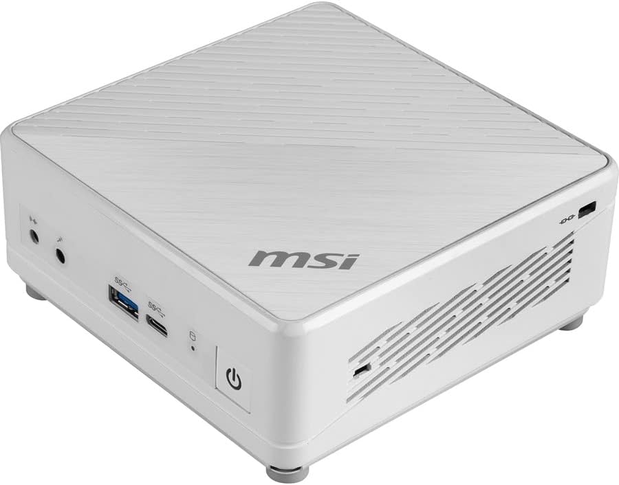 MSI Cubi 5 Mini PC: Intel Core i5-10210U, 8 GB DDR4 2666MHz, 256 GB SSD, WiFi 6, Bluetooth 5.2, USB Type-C, Dual
