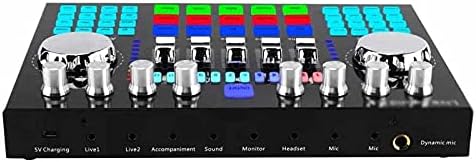 UXZDX Locador de voz do telefone do computador LIVE LIVEIRA PLACA DE MIXER DO MISTRA DE STRILTIMENTO DE AUDIO 5.0 Universal