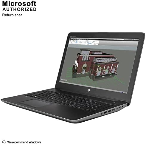HP Mobile Pioration ZBook 15 G3 15,6 polegadas Laptop FHD, Core i7-6700Hq 2,6 GHz, 16 GB de RAM, 512 GB de estado de