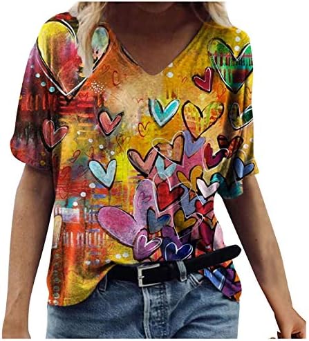 Camiseta de verão feminina camisetas plus size top top chinear estilo pulôver de grande porco camisetas casuais de decote em vulsão curta de manga curta