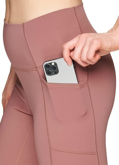 RBX ativo ativo de cintura de cintura agachado treino de ioga leggings com bolsos para mulheres