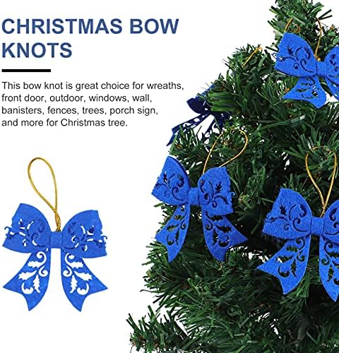 Nuobesty Kids Room Decor 10pcsss Christmas Bowknot Ornament Tree Christmas TREE