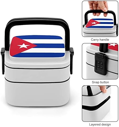 Bandeira de Cuba Double Cayer Bento Box Reforms