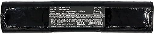 Substituição compatível com BWXY para Battery Trilithic 0090041000 860DSP Field Analyzer, 860DSPI Field Analyzer 2500mAh