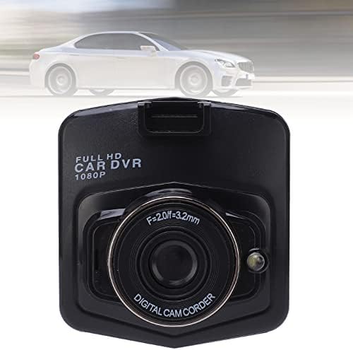 Câmera de carro pequeno com câmera fácil de setupcar HD 1080p Gravação de loop noturno Visão de 170 graus DVR Dash Câmera