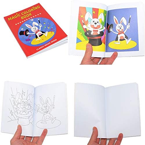 Funcaja Magic Coloring Book Fun Magic Trick para crianças e crianças