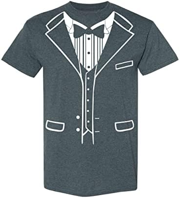 Kropsis Tuxedo Classic com camiseta masculina para festas