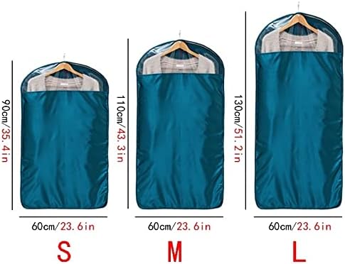 Roupa uxzdx bolsa de pó de pó de penduramento saco de armazenamento caseiro terno acabamento de roupas penduradas sobre pó de pó pode ser lavado