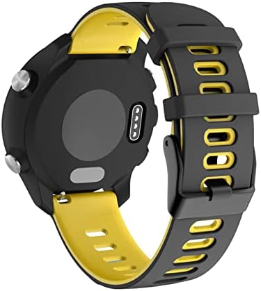 Cinta esportiva de silicone ganyuu para garmin 245 Banda de órgão de pulseira para Garmin Forerunner 245 645 Smartwatch