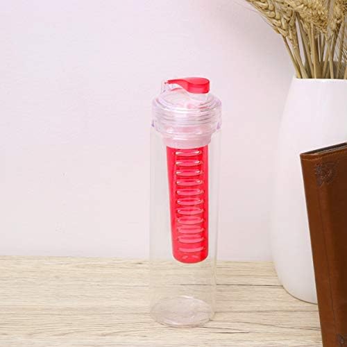 Besportble 3pcs água potável rosy, plásticos garrafa de plástico ML Viagem de xícara grátis - reutilizável bpa-