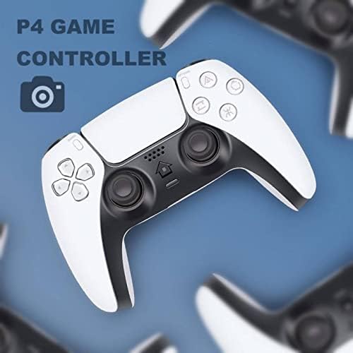 A aparência do PS5 é adequada para o controlador sem fio PS4 Dual Sense PlayStation4 Joystick de 6 eixos Vibração dupla